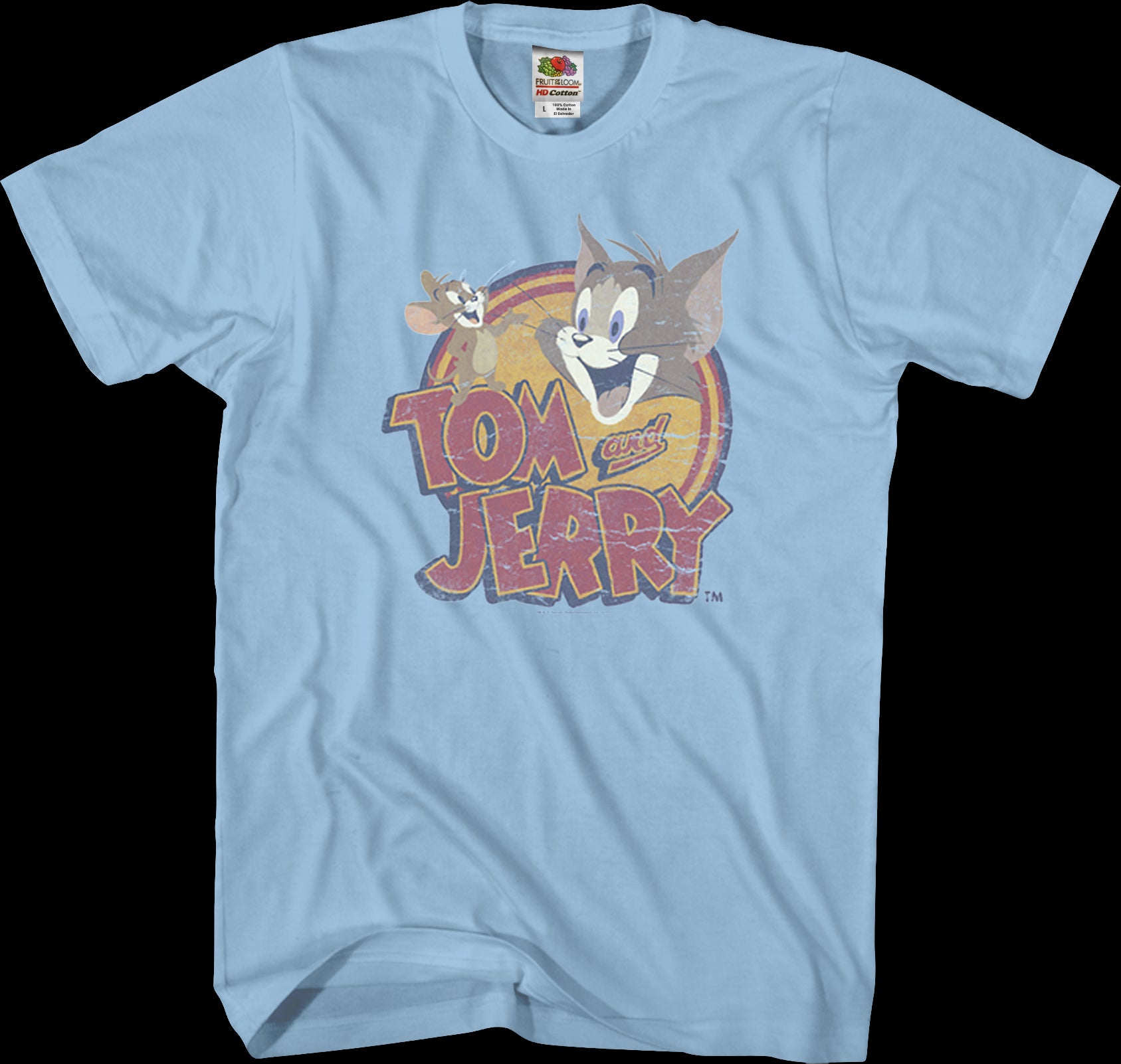 Logo Tom and Jerry T-Shirt Men's