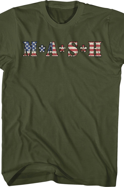 MASH American Flag Logo T-Shirtmain product image