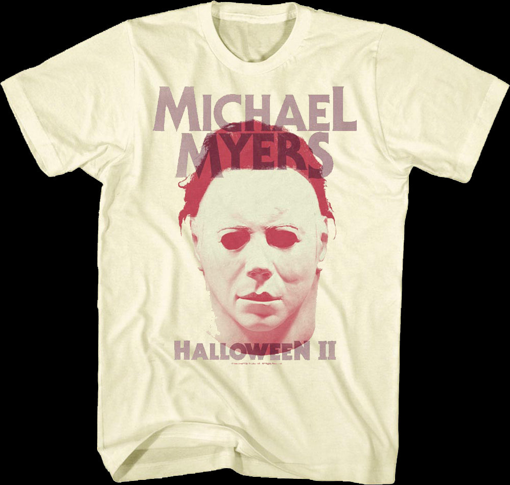 Michael Myers Mask Halloween II T-Shirt