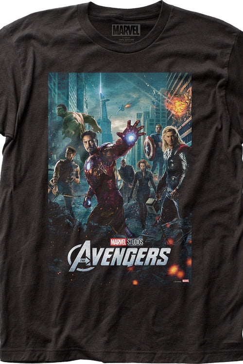 Movie Poster Avengers Marvel Comics T-Shirtmain product image