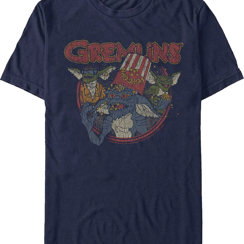 Movie Theater Popcorn Gremlins T-Shirt