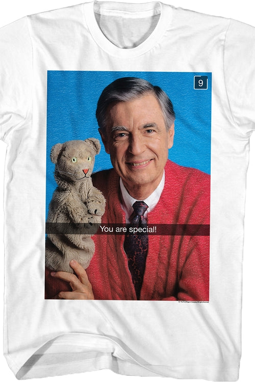 Mr. Rogers You Are Special Photo T-Shirtmain product image