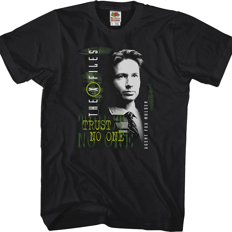 David Duchovny Mulder X-Files Shirt: TV Shows X-Files T-shirt