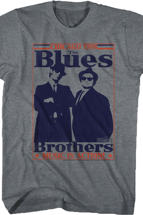 Music In Action Blues Brothers T-Shirtmain product image