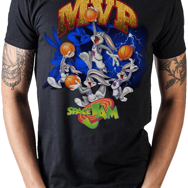 MVP Bugs Bunny Space Jam T-Shirt: Space Jam Mens T-Shirt