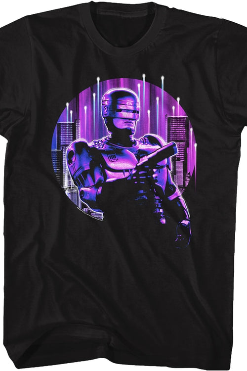 Neon City Robocop T-Shirtmain product image