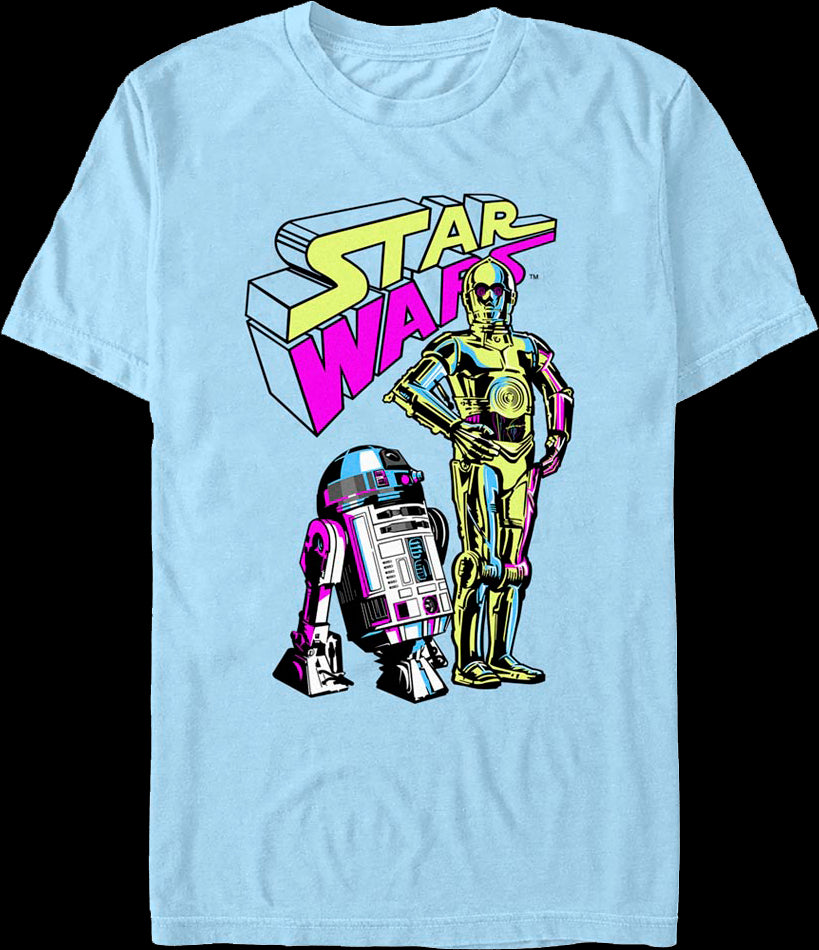 Tシャツ STAR WARS より『battle Droid』