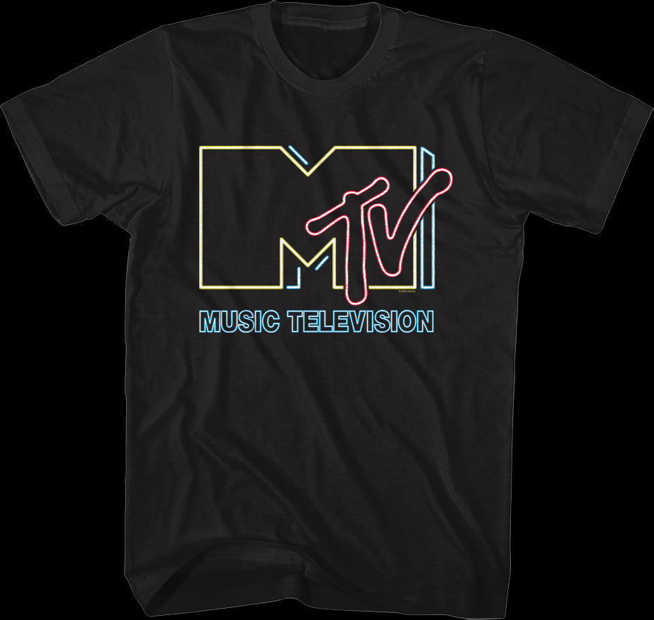 Neon Logo MTV Shirt