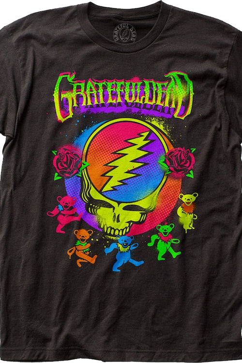 Neon Paint Grateful Dead T-Shirtmain product image