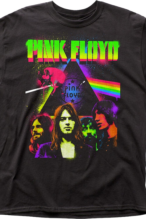 Neon Paint Pink Floyd T-Shirtmain product image