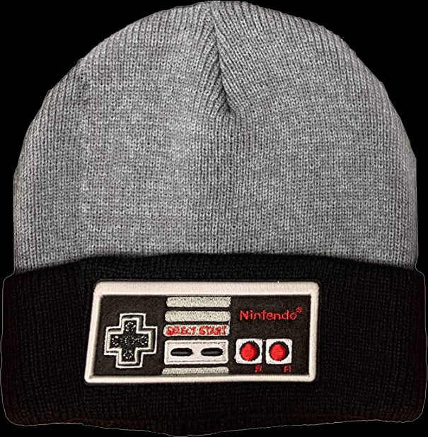 NES Controller Nintendo Cuff Beaniemain product image