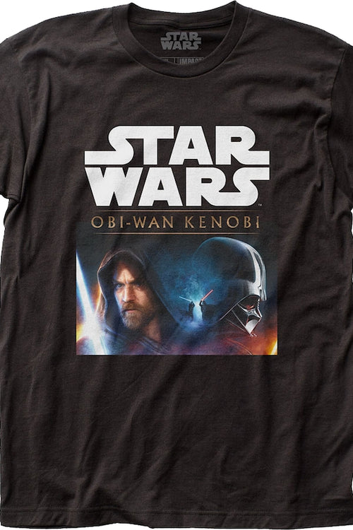 Obi-Wan Kenobi Darth Vader Face-Off Poster Star Wars T-Shirtmain product image