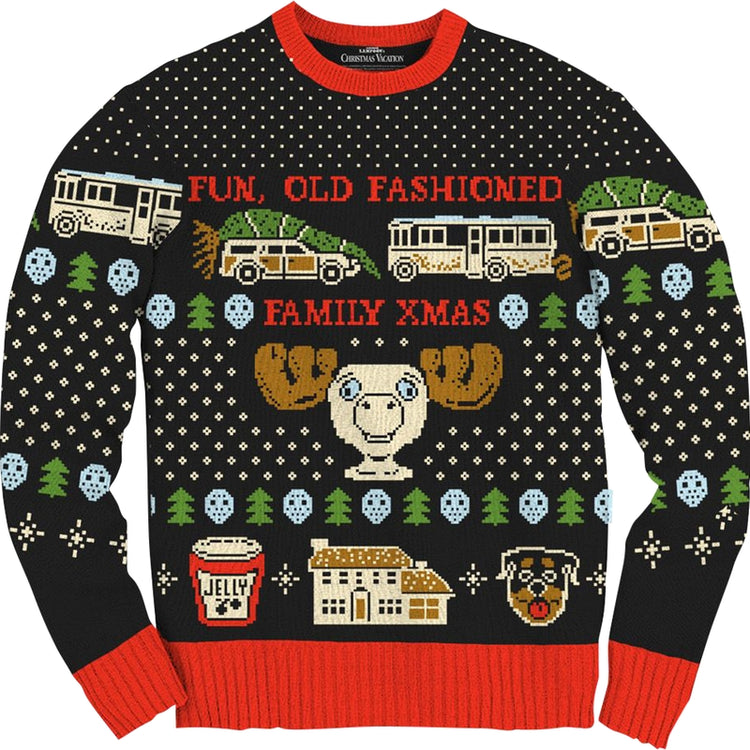 Old Fashioned Christmas Vacation Ugly Sweatermain product image