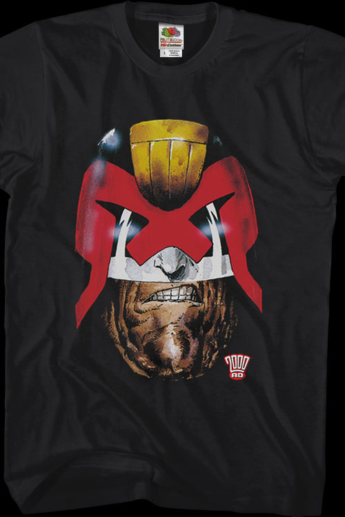 Old Stony Face Judge Dredd T-Shirtmain product image