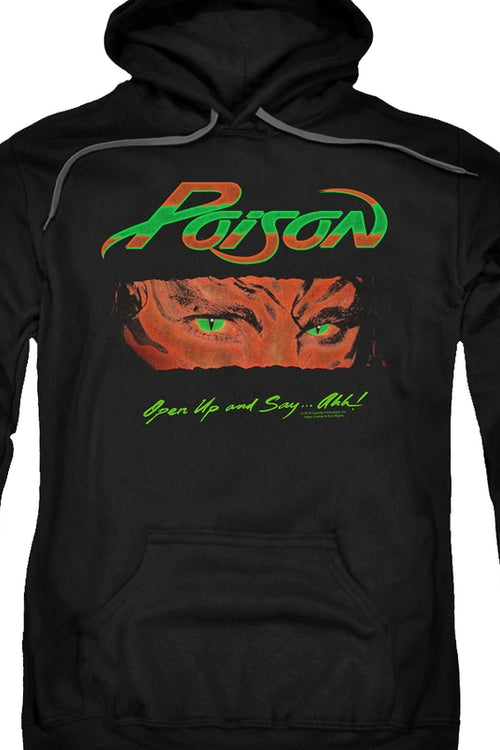 Open Up And Say Ahh Poison Hoodiemain product image