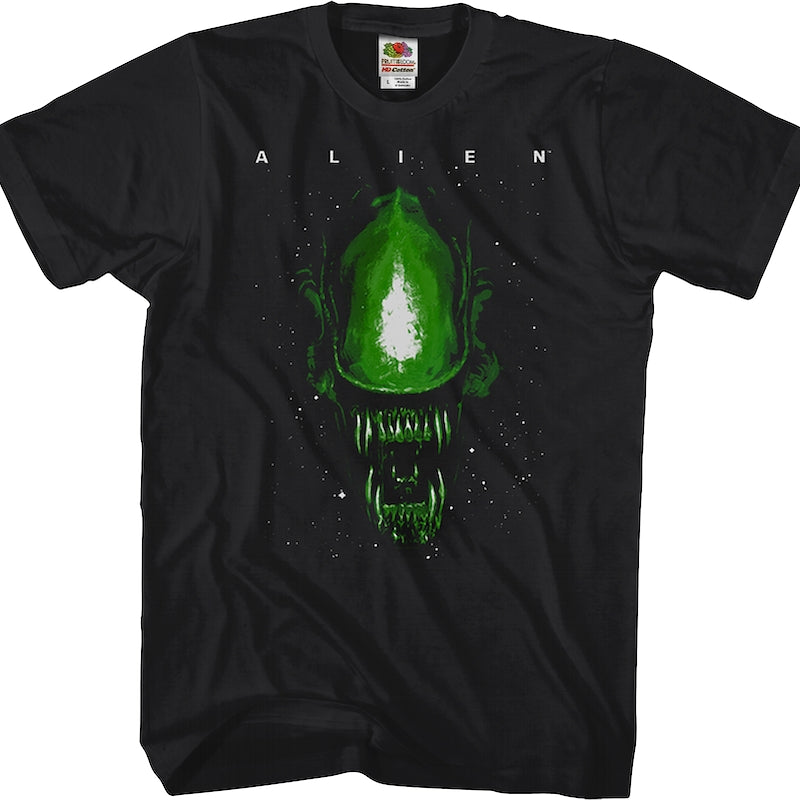 Outer Space Alien T-Shirt. Men's T-Shirt.