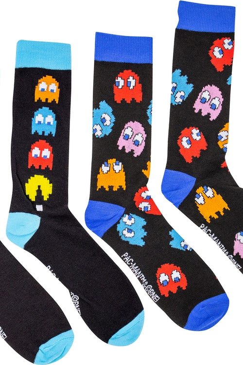 Pac-Man Arcade Chase and All-Over Ghosts 2-Pack Socksmain product image