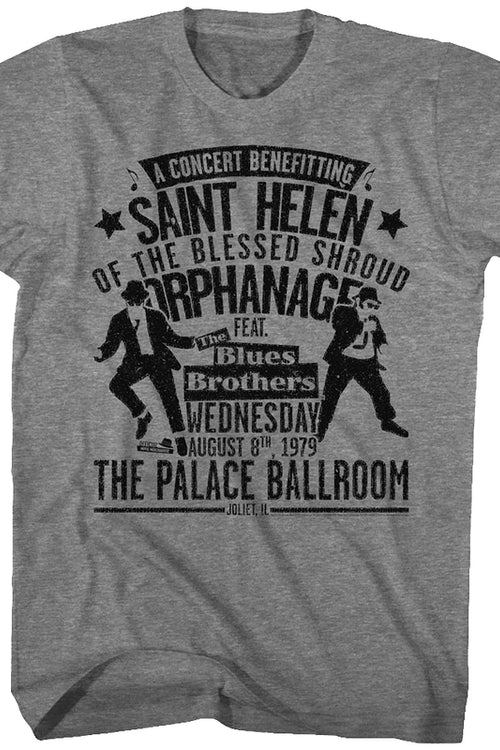 Palace Ballroom Concert Poster Blues Brothers T-Shirtmain product image