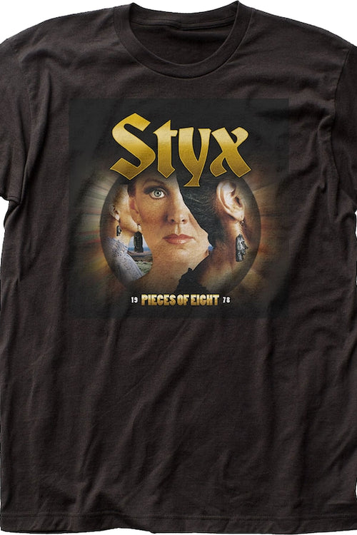 Pieces Of Eight Album Cover Styx T-Shirtmain product image