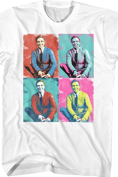 Pop Art Mr. Rogers T-Shirtmain product image