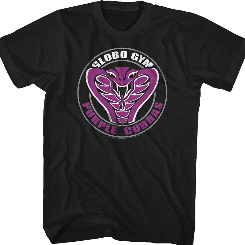 Purple Cobras Globo Gym Shirt: Dodgeball Mens T-shirt