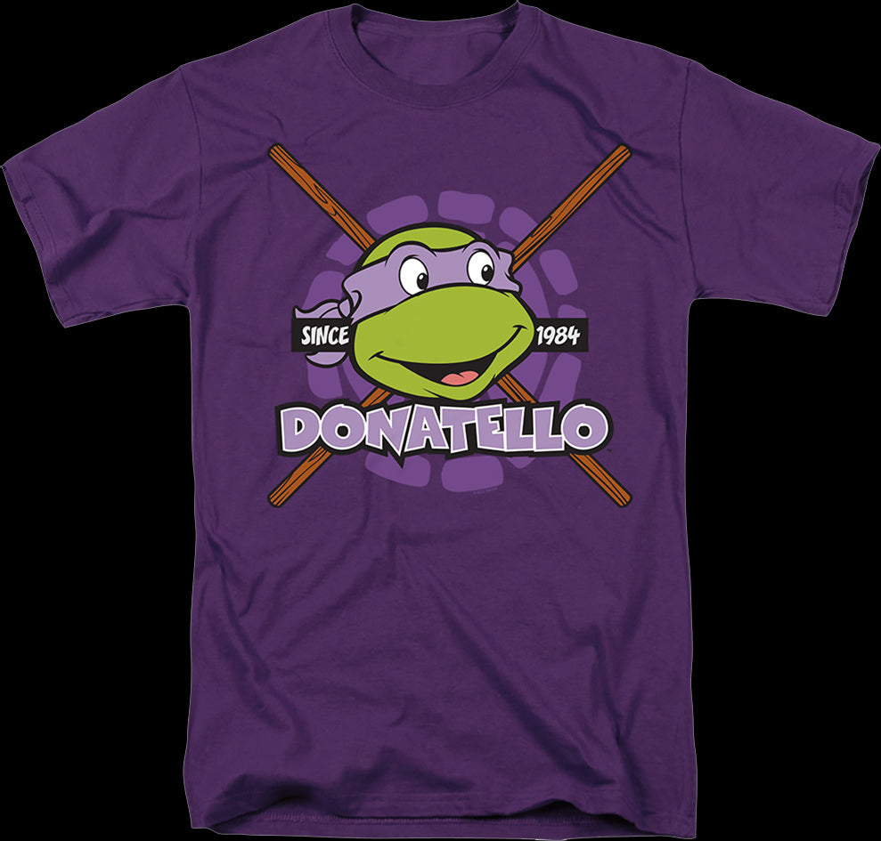 Teenage Mutant Ninja Turtles Donatello Chest Long Sleeve T-Shirt 100% Cotton / 2XL / Green