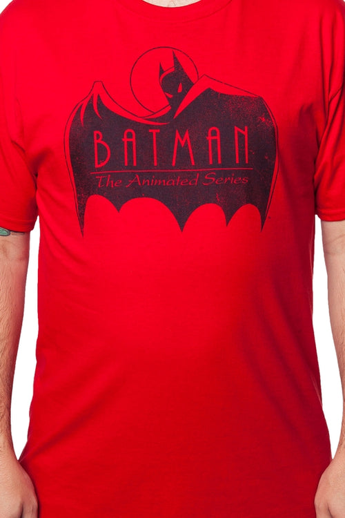 Red Cape Batman The Animated Series T-Shirtmain product image