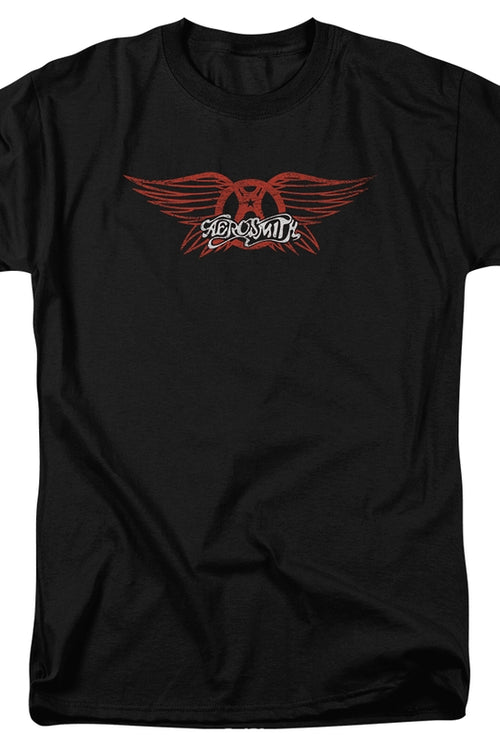 Red Logo Aerosmith T-Shirtmain product image