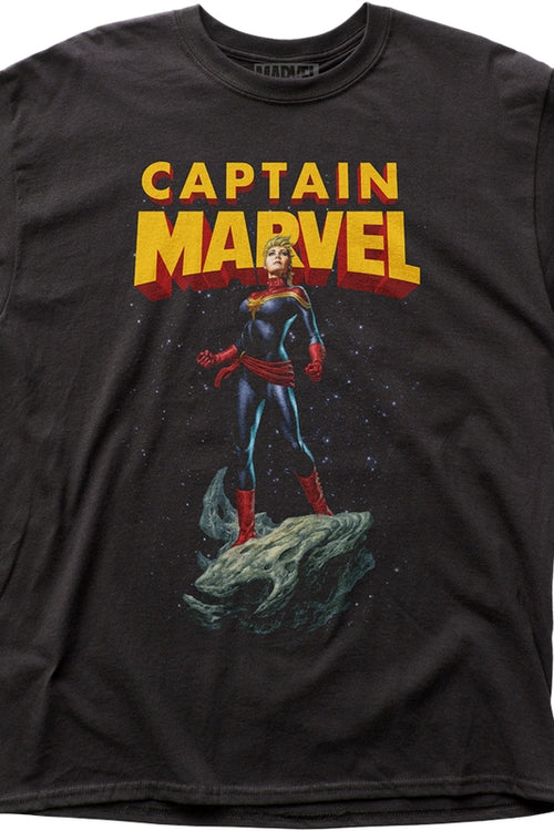 Retro Captain Marvel T-Shirtmain product image