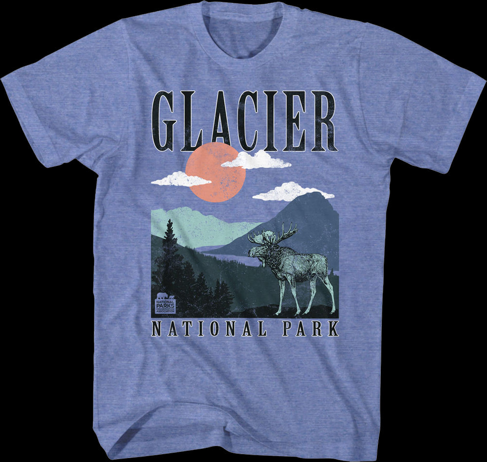 Mountain Bear Tech Shirt Glacier National Park Conservancy