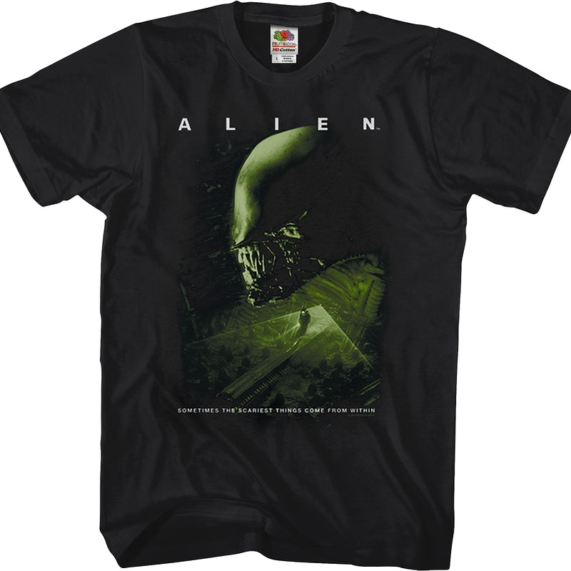 Scariest Things Come From Within Alien T-Shirt