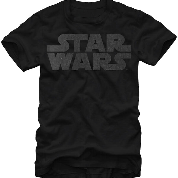 Simple Star Wars Logo Shirt: Star Wars Mens T-shirt