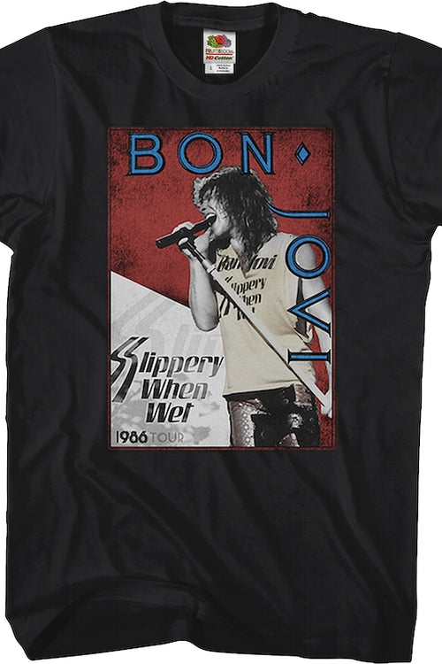 Slippery When Wet Tour Bon Jovi T-Shirtmain product image