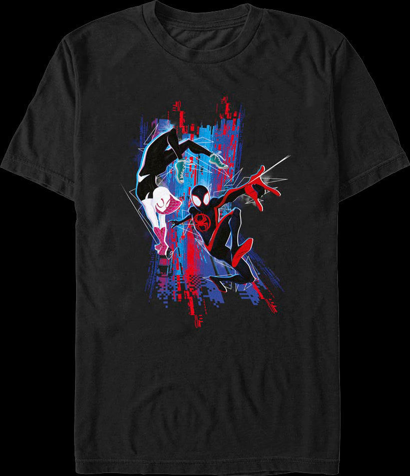 Spider-Gwen And Spider-Man Marvel Comics T-Shirt