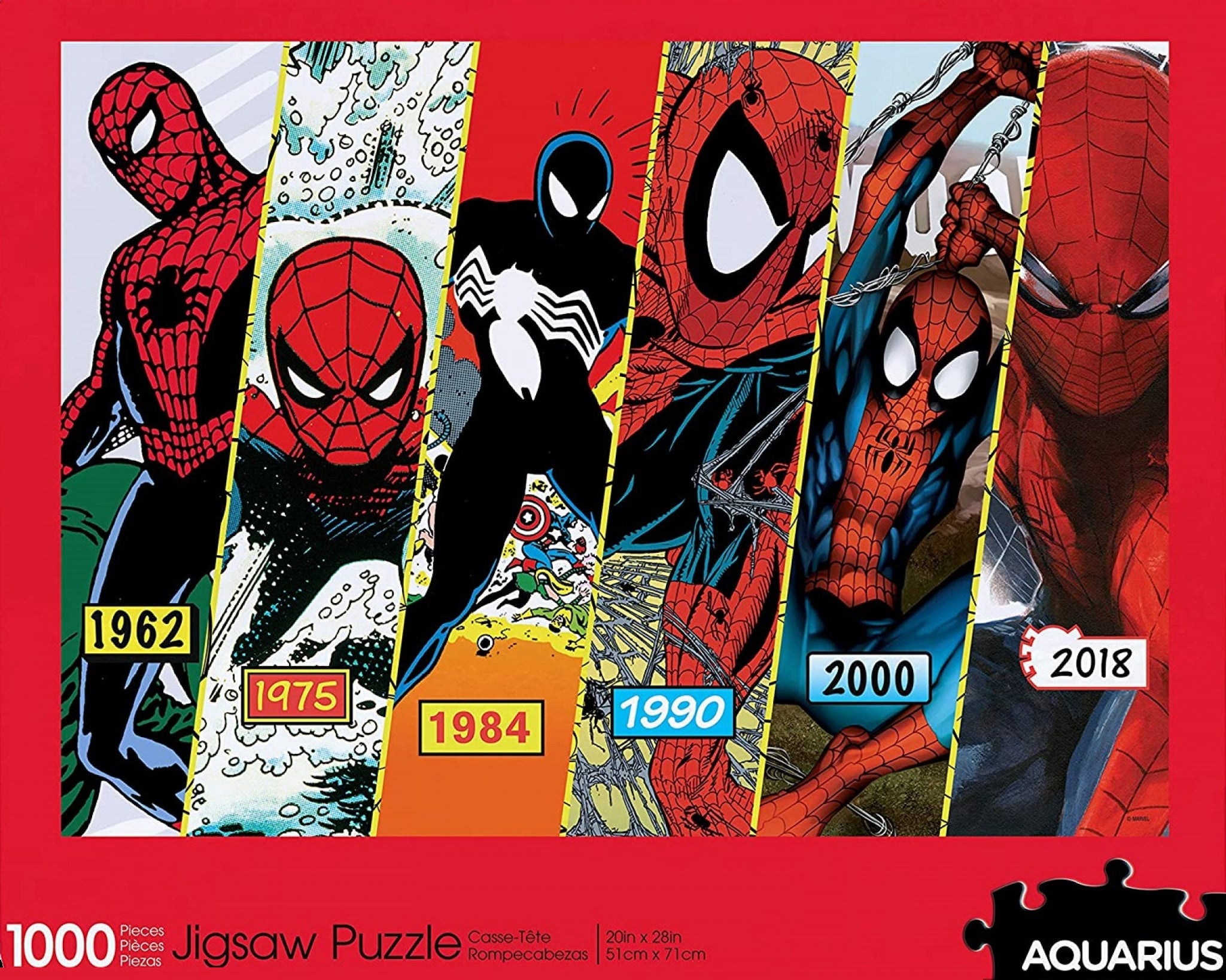 Puzzle Spider Man Marvel Disney Comic Peter Parker Film Trick Spider