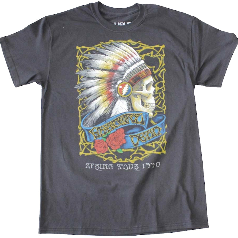 Spring Tour Grateful Dead T-Shirt: Grateful Dead Mens T-Shirt