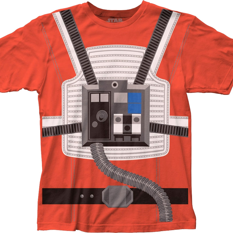 Star Wars Luke Skywalker Rogue Squadron Costume T-Shirt