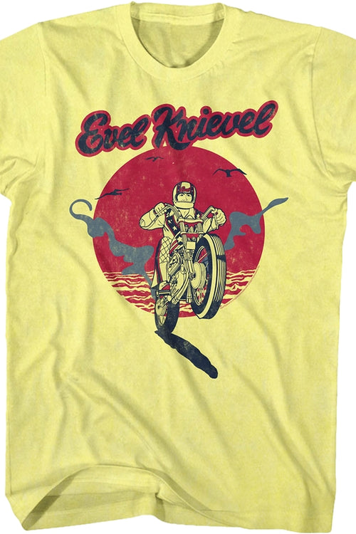 Sunset Stunt Evel Knievel T-Shirtmain product image