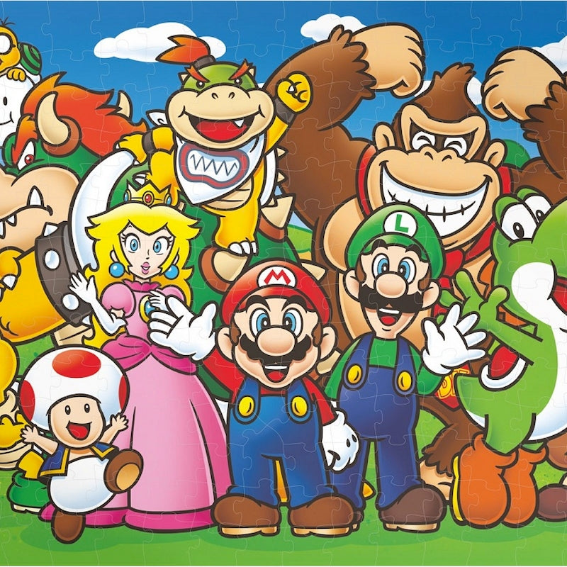 Supper Mario Broth on X: 500-piece French licensed jigsaw puzzle