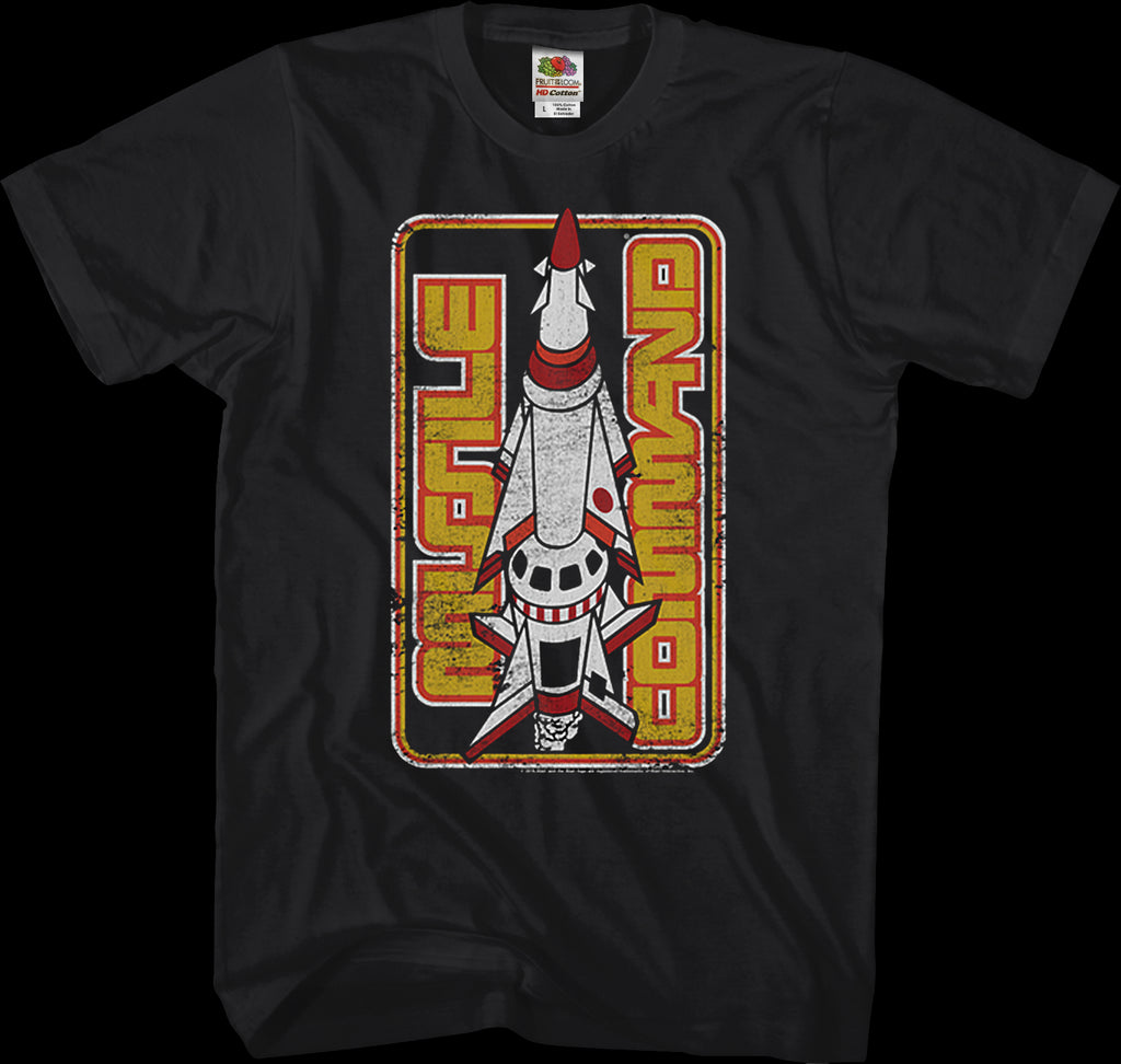 Take Off Missile Command T-Shirt. Men's T-Shirt.