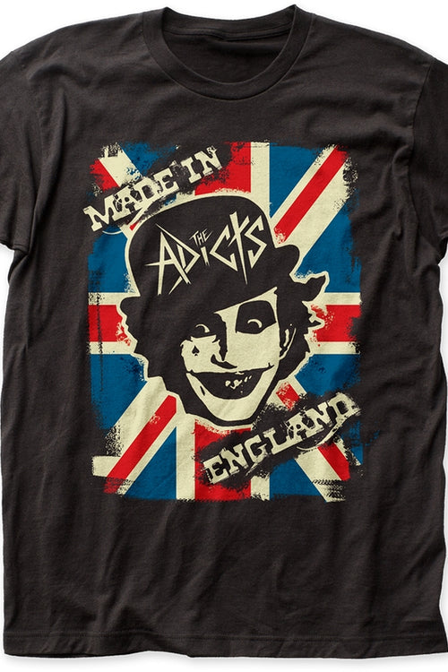 The Adicts Made In England Album T-Shirtmain product image