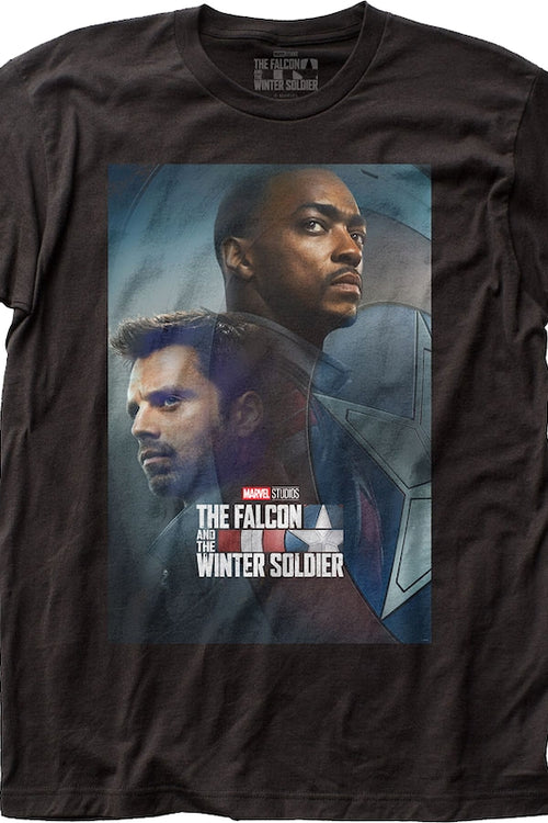 The Falcon And The Winter Soldier Collage Marvel Comics T-Shirtmain product image