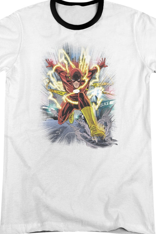 The Flash DC Comics Ringer Shirtmain product image