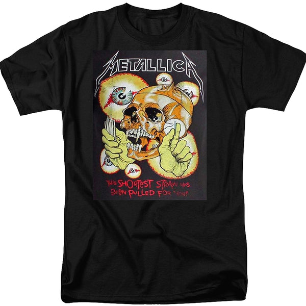 The Shortest Straw Metallica T-shirt