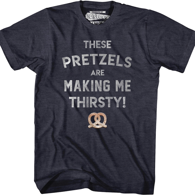 Thirsty Pretzels Seinfeld Shirt Mens Seinfeld T Shirt