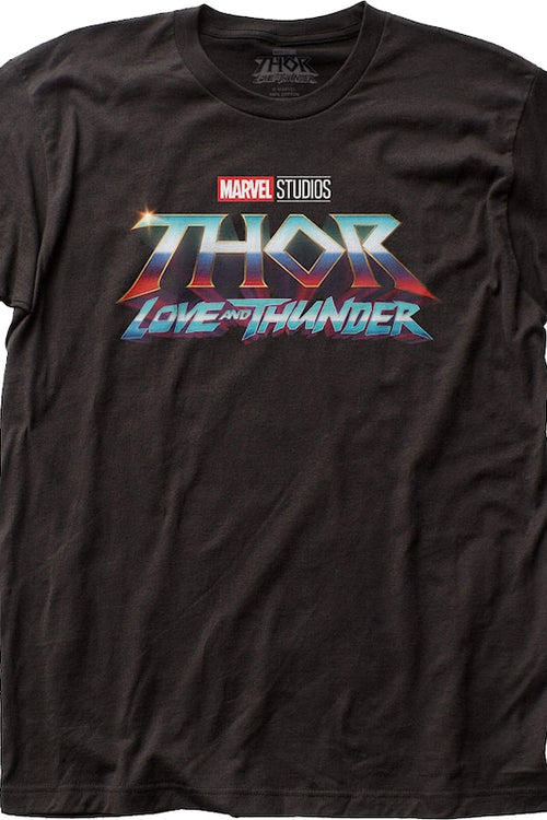 Thor: Love And Thunder Logo Marvel Comics T-Shirtmain product image