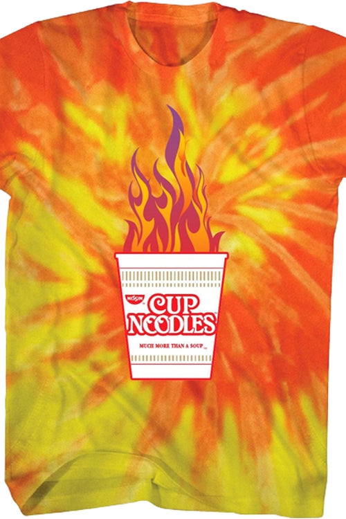 Tie Dye Cup Noodles T-Shirtmain product image