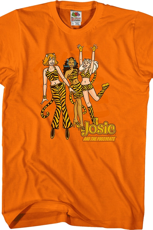 Tiger Stripes Josie and the Pussycats T-Shirtmain product image