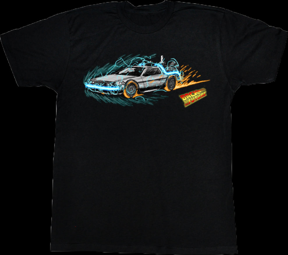 Time Machine With Style Back To The Future T-Shirt