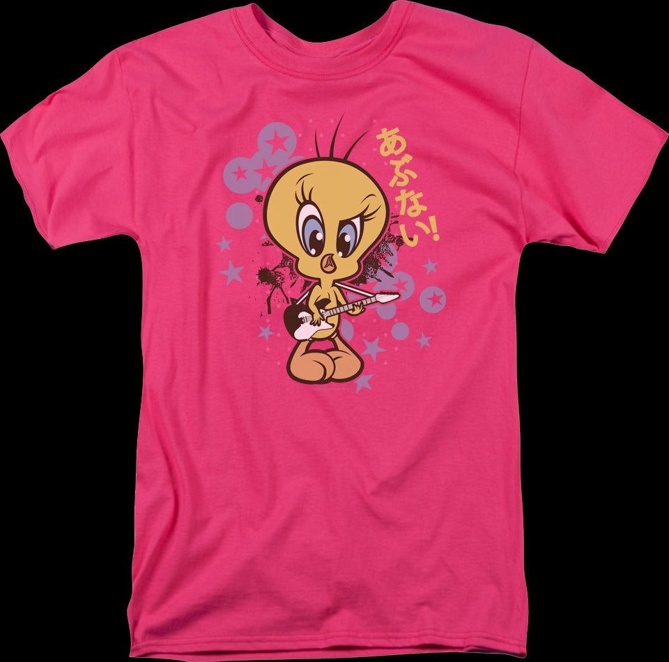 Tweety Bird Rock Star Looney Tunes T-Shirt